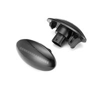 XEBRAD Dynamic Side Marker Turn Signal Light Indicator Ligh, for Suzuki, for Swift, Alto SX4 Jimmy, for Opel, for Vauxhall, Agila Mk2 Grand Vitara JT Car Turn Signal Light(Black)