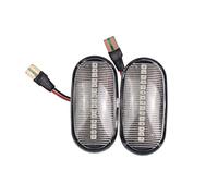 XEBRAD Dynamic Side Marker Turn Signal Light Sequential Blinker Light Prelude CRX S2000 Integra Fit Del Sol, for Acura, for Civic, Car Turn Signal Light(2PCS Crystal Type)