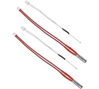 XEBRAD ECSiNG Set of 4 3D Printer Heating Rod Thermistor Kit 12V 40W Heating Rod Thermistor Temperature Sensor Compatible with Anycubic Mega i3 Mega Pro 3D Printers Parts Thermistor Temperature Sensor