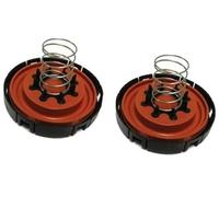 XEBRAD Engine Valve Cover, for Land, for Rover, LR4 V8 V6, Car PCV LR041443/LR133579/LR051835/LR113201 Engine Pcv Valve Cover Replacement(BLACK 2pcs)