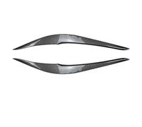 XEBRAD For 2 for Series 220i 228i 230i M235i M240i 2015 2016 2017 2018 2019 Automobile Headlight Eyebrows Decoration Body Kit, for Bmw, for F22 F23 car headlight eyebrow trim strip(Carbon Look)