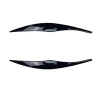 XEBRAD For 3 for Series 320i 330i 2005-2012 Headlight Eyebrow Automobile Exterior Decoration, for Bmw, for E90 E91 2005 2012 car headlight eyebrow trim strip(Lghx-1-1)