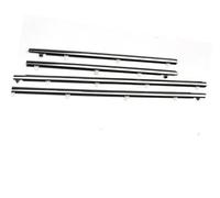 XEBRAD, for Accord, Euro Cu1 Cu2, for Tsx, for Spirior 2015 2016 2017 Window Window Glass Sealing Belt Side Door Glass Window Sealing Strip Car Window Outer Weatherstrip(BLACK A Sets (4pcs))