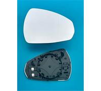 XEBRAD For Audi, for A3 2013-2018 Models Clip on Wing Mirror Replacement Door Glass with Heated Base Plate Designed Right Hand Uk Driver Side car wing mirror glass replacement