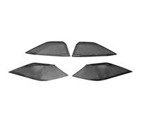 XEBRAD for BMW, 3 Series G20 2020 2021 2022 LHD Car Dashboard Speaker Cover Trim Dashboard Air Outlet Vent Cover Trim Frame Sticker Car Speaker Trim(Black)