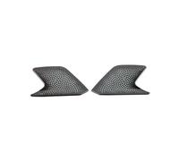 XEBRAD for BMW, 3 Series G20 2020 2021 2022 LHD Car Dashboard Speaker Cover Trim Dashboard Air Outlet Vent Cover Trim Frame Sticker Car Speaker Trim(Black-01)