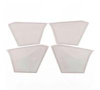 XEBRAD For BMW, X1 U11 2023 2024 Stainless Car Door Panel Loudspeaker Pad Round Speaker Cover Trim Frame Sticker Moulding Accessories Car Speaker Trim(Door cover-01)