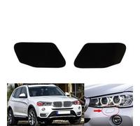 XEBRAD, for BMW, X3 F25 Series 2014 2015 2016 Front Headlight Washer Nozzle Cover Headlamp Water Spray Jet Cap Headlight Cleaning Spray Cover(SET)