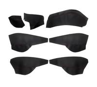 XEBRAD for Chevrolet, for Cruze, 2015 2016 Car-Styling Door Handle Center Control Dashboard Panel Microfiber Leather Cover Decor Car Interior Door Panel(Brown,3pcs Center Control)