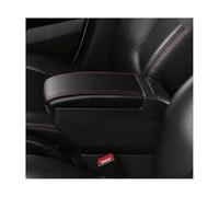 XEBRAD For Chevrolet, for Trax, for Tracker 2013-2022 Armrest Storage Box Center Centre Console With USB Charging Car Accessories Car Armrest Box(BLACK H Black Red 4 Usb)