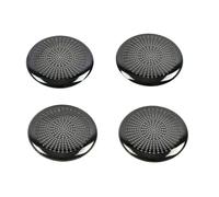 XEBRAD For Civic, Hatchback 2020 2021 Stainless Interior Door Speaker Stereo Audio Ring Cover Sound Frame Decoration Trim Car Speaker Trim(Black)