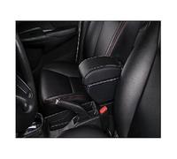 XEBRAD For Dacia, for Duster 2019-2022 Car Armrest Box Center Console Storage Decoration Accessories With USB Car Armrest Box(BLACK D3 Black White 7usb)