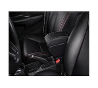 XEBRAD For Dacia, for Duster 2019-2022 Car Armrest Box Center Console Storage Decoration Accessories With USB Car Armrest Box(BLACK B3 Black White Nousb)