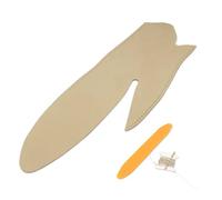 XEBRAD for, for 3 4 Series F30 F31 F32 F33 F34 F36 320 2012-2017 M4 Sport Hand Sewing Door Panel Handle Pull Armrest Leather Cover Trim Car Interior Door Panel(Left Beige)