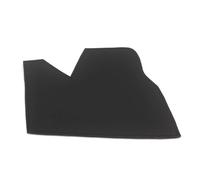 XEBRAD for, for 5 Series F10 F18 2011-2017 Car Interior Driving Side Door Handle Armrest Panel Pull Microfiber Leather Cover Car Interior Door Panel(Black for LHD)
