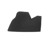 XEBRAD for, for 5 Series F10 F18 2011-2017 Car Interior Driving Side Door Handle Armrest Panel Pull Microfiber Leather Cover Car Interior Door Panel(Carbon Texture RHD)