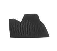 XEBRAD for, for 5 Series F10 F18 2011-2017 Car Interior Driving Side Door Handle Armrest Panel Pull Microfiber Leather Cover Car Interior Door Panel(Carbon Texture LHD)
