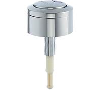 XEBRAD for Geberit 241.800.Kd.1 Impuls 280 Twico 2 Dual Flush Chrome | Push Button, for Multi-Colour