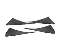 XEBRAD For Hyundai, Santa Fe 2019 2020 Car Door Loudspeaker Sound Chrome Speaker Cover Trim Frame Sticker Interior Accessory Car Speaker Trim(Black)