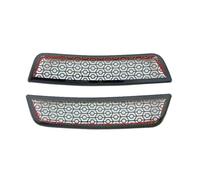 XEBRAD For Hyundai, Santa Fe 2019-2023 Stainless Car Gate Door Loudspeaker Pad Audio Speaker Cover Trim Frame Sticker Accessories Car Speaker Trim(A pillar cover-01)