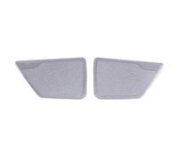 XEBRAD For Lexus, NX 260 350 2022 2023 Car Door Audio Speaker Cover Loudspeaker Pad Trim Frame Sticker Stainless Interior Accessories Car Speaker Trim(Sliver color-01)