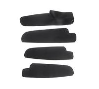 XEBRAD for Mazda, 6 2006 2007 2008 4pcs/Set Car Door Handle Panel Microfiber Leather Cover Car Interior Door Panel(Door Armrest Black)