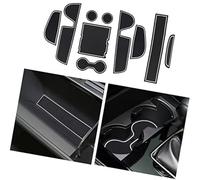 XEBRAD, for Mazda, CX-30 CX30 2019-2021 2022 Rubber Mats, Non-Slip Mats Centre Console Anti-Slip Cup Drink Holder Rubber Mat Armrest Storage Pads Door Slots Car Interior Accessories Dashboard Anti-Sl