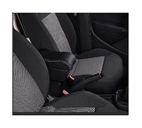 XEBRAD For NISSAN, for Sylphy, for Tiida Car Armrest Armrest Box USB Centre Console Storage Box Car Accessories Car Armrest Box(BLACK Black White)