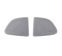 XEBRAD For Peugeot, 2008 2020 2021 2022 Car accessories front column roof horn hood speaker cover sound decorative frame sequins Car Speaker Trim(Matte Sliver-01)