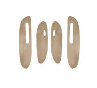 XEBRAD for Peugeot, 307 2004 2005 2006 2007 2008 2009 2010 2011 2012 2013 Car Door Handle Panel Armrest Leather Cover Trim Accessories Car Interior Door Panel(4X Beige)