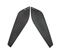 XEBRAD For Porsche, 718 Boxster Cayman 2018 2019 2020 Car Door Loudspeaker Sound Chrome Speaker Cover Trim Frame Sticker Interior Car Speaker Trim(Black-01)