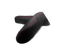 XEBRAD For Ridgeline, 2009 2010 2011 2012 2013 2014 Car Interior 2pcs Front Door Armrest Panel Microfiber Leather Cover Decor Car Interior Door Panel(Black with red line,4pcs)