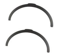 XEBRAD For Rover, Evoque 2012-2017 Car Front Wheel Arch Moulding Fender Flares Arches Trim Car Wheel Arch Trim Cover(1 pair)