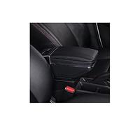 XEBRAD For Skoda, for RAPID 2012 Armrest Box Centre Console Storage Box Armrest Box Free Punch Hand-held Storage Container Car Armrest Box(BLACK C Black line)