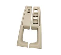 XEBRAD For Skoda, for Superb Interior Door Handle Front Left Right Inner Door Beige Pull Grab Handles Frame Window Lifter Switch Panel Car Window Switch