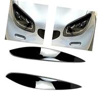 XEBRAD, for Smart Auto Accessories Headlight Eyelid Lid Eyebrow Trim Sticker, for, for Smart, 2014+ Headlight Eyebrow Trim