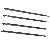 XEBRAD, for Toyota, for Corolla, 2009 2010 2011 2012 Weatherstrip Seal Belt Rain Guard Car Window Glass Seal Moulding Trim 7571002210 Car Window Outer Weatherstrip(Black)
