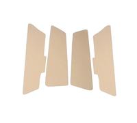 XEBRAD for Toyota, for Corolla, 2014 2015 2016 2017 4pcs/Set Car Interior Door Handle Panel Armrest Microfiber Leather Cover Accessories Car Interior Door Panel(4xDoor Panel Beige)