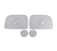 XEBRAD For Toyota, Sienna 2021 2022 Audio Speaker Door Loudspeaker Cover Trim Dashboard Speaker Frame Interior Roof Loud Speaker Cover Car Speaker Trim(Door panel)