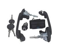 XEBRAD For VW, for Golf, 3 III 1991-1997 COMPLETE LOCK KIT SET DOOR HANDLES IGNITION SWITCH TAILGATE KEYS DH012 1H0898081 1H0898081S Car Ignition Switch Lock Cylinder