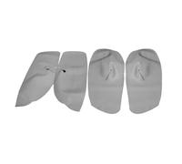 XEBRAD for VW, for Golf 4 MK4, for Jetta, 1998-2005 Manual Control Window 4pcs Car Door Handle Armrest Panel Microfiber Leather Cover Decor Car Interior Door Panel(4X Gray)