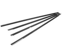 XEBRAD, for VW, for Golf, 6 Mk6 2008 2009 2010 2011 2012 Glass Moulding Automotive Window Seals Window Glass Seal Moulding Trim Strip Car Window Outer Weatherstrip