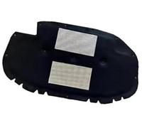 XEBRAD For VW, for Golf, 7 Mk7 GTI 2015-2021 Car Hood Engine Insulation Soundproof Heat Cotton Liner Cover Car Bonnet Insulation Pad(BLACK Style 3)