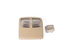XEBRAD For, W212 Car Rear Center Console Air Conditioning Ventilation Grille Outlet Frame, for, E Class 2012-2016 Car Dashboard Air Vent Outlet(BLACK Model B Dark Beige)