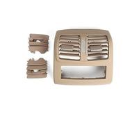 XEBRAD For, W212 New Rear Center Console Air Conditioning Ventilation Grille Outlet Frame, for, E Class 2009-2015 Car Dashboard Air Vent Outlet(BLACK Model B Dark Beige)