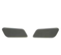 XEBRAD Front Bumper Headlight Headlamp Washer Jet Spray Nozzle Cover Cap, for Toyota, for RAV4, RAV 4 2015 2016 2017 2018 2019 Car Washer Nozzle Cap(BLACK SET)