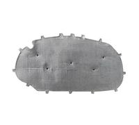 XEBRAD Front Hood Sound Insulation Cotton Pad, for Golf 6 GTI Engine Acoustic Mat(Full Aluminum)
