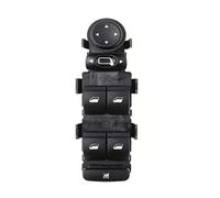 XEBRAD Front Left Side Electric Power Window Regulator Master Switch, for Citroen, C4 2004-2015 6554.HA 6554HA Car Window Switch(Without Folding)