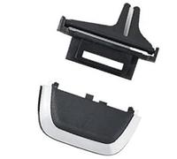 XEBRAD Front Rear Air Conditioning Vent Grille Tab Slider Clips, for BMW, 5 6GT Series G30 G31 G38 G32 2017-2020 Car Air Vent Clip(BLACK Central 1pc)