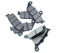 XEBRAD Front Rear Brake Disc Pads Set Kit, for Triumph, Street Triple 675 2008-2012, for Tiger, 800 XC XCA XRX XR XRT Motorcycle Brake Pads(Whole Set)